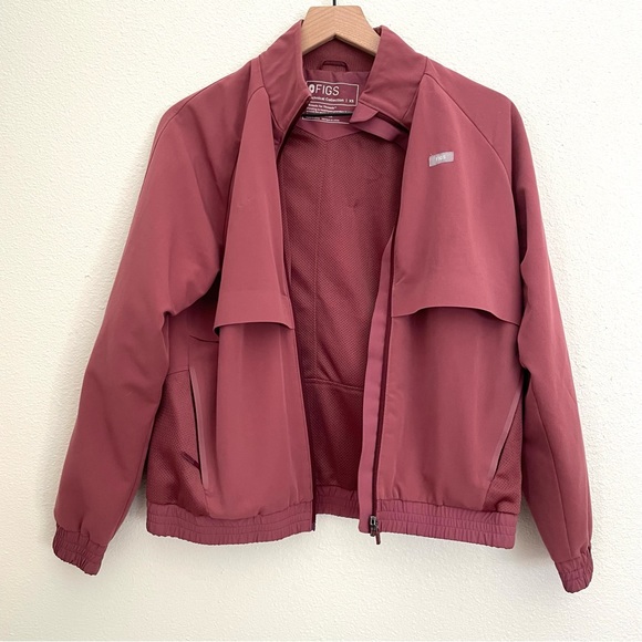 Figs Sydney Scrub Jacket Mineral Mauve size XS - Picture 7 of 11
